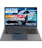 Amazon.co.jp: Dobios ノートパソコン Office 2024 搭載 15.6型 第12